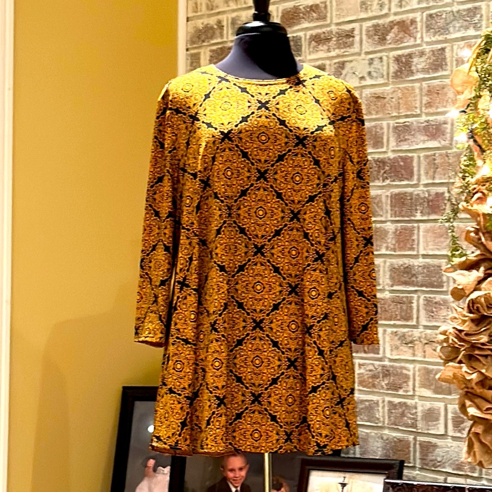Black & Gold Custom Made Tunic